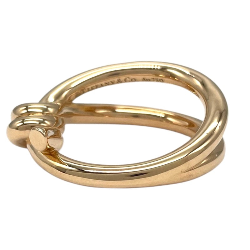 ティファニー TIFFANY＆CO ダブルノット リング 70153521 約12号 K18PG ジュエリー