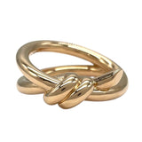 ティファニー TIFFANY＆CO ダブルノット リング 70153521 約12号 K18PG ジュエリー