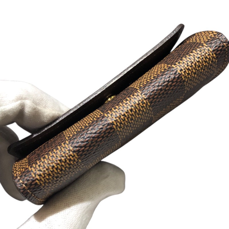 ルイ・ヴィトン LOUIS VUITTON ポルトモネプラ N61930 エベヌ ダミエキャンバス ユニセックス コインケース