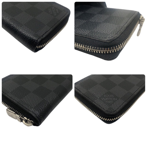 ルイ・ヴィトン LOUIS VUITTON ジッピーコインパース N63076 ブラック ダミエグラフィットキャンバス メンズ コインケース