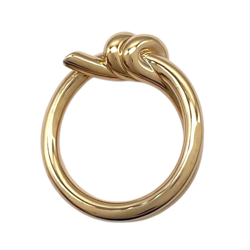ティファニー TIFFANY＆CO ダブルノット リング 70153521 約12号 K18PG ジュエリー