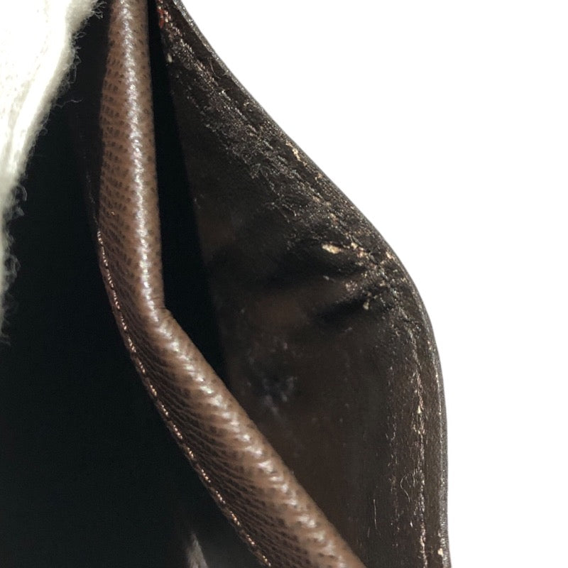 ルイ・ヴィトン LOUIS VUITTON ポルトモネプラ N61930 エベヌ ダミエキャンバス ユニセックス コインケース