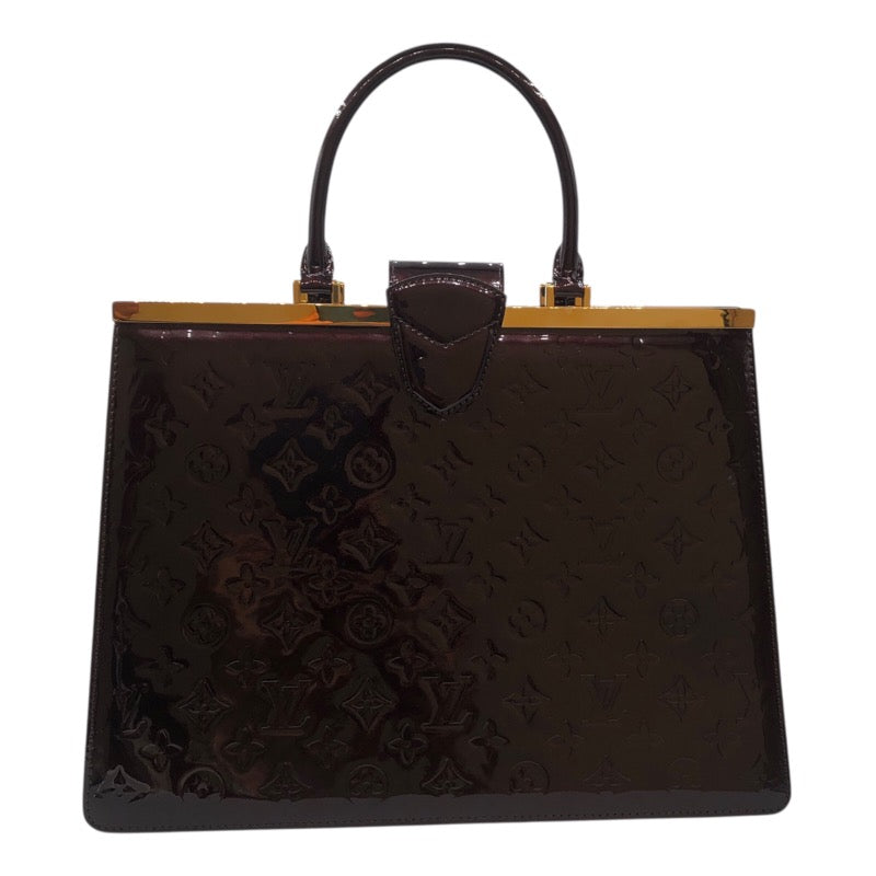 ルイ・ヴィトン LOUIS VUITTON デエスGM M91750 アマラント ヴェルニ レディース ハンドバッグ
