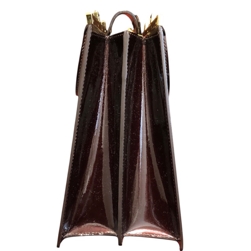 ルイ・ヴィトン LOUIS VUITTON デエスGM M91750 アマラント ヴェルニ レディース ハンドバッグ