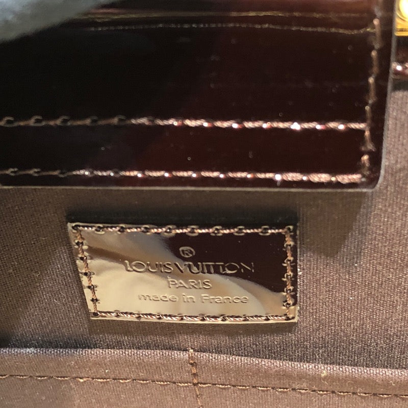 ルイ・ヴィトン LOUIS VUITTON デエスGM M91750 アマラント ヴェルニ レディース ハンドバッグ