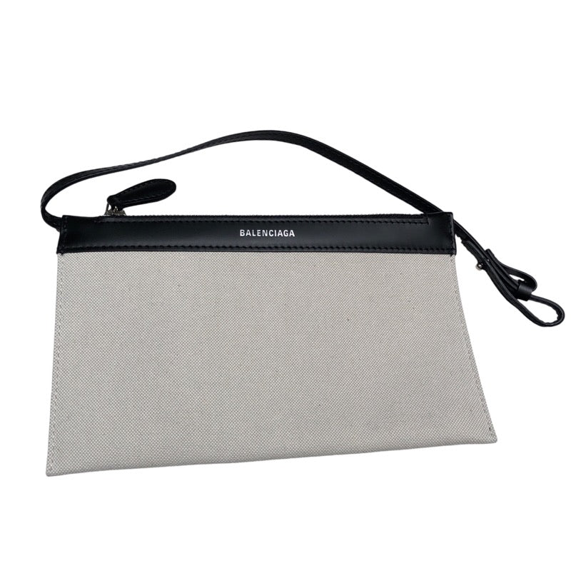 バレンシアガBALENCIAGANAVYCABAS XS ネイビー×ホワイト