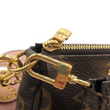 ルイ・ヴィトン LOUIS VUITTON ミュルティ・ポシェット・アクセソワ―ル M44840 ベージュ モノグラムキャンバス レディース ショルダーバッグ