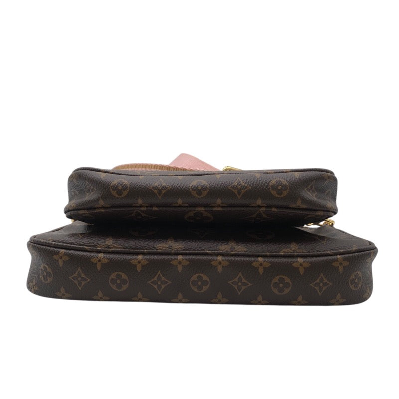 ルイ・ヴィトン LOUIS VUITTON ミュルティ・ポシェット・アクセソワ―ル M44840 ベージュ モノグラムキャンバス レディース ショルダーバッグ