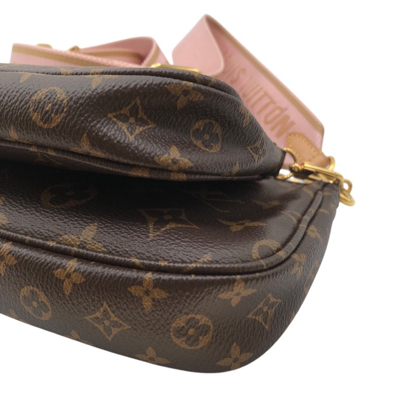 ルイ・ヴィトン LOUIS VUITTON ミュルティ・ポシェット・アクセソワ―ル M44840 ベージュ モノグラムキャンバス レディース ショルダーバッグ
