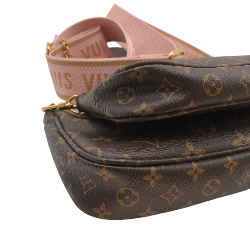 ルイ・ヴィトン LOUIS VUITTON ミュルティ・ポシェット・アクセソワ―ル M44840 ベージュ モノグラムキャンバス レディース ショルダーバッグ