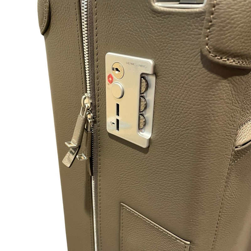エルメス HERMES ローリング・モビリティ・スーツケース エタンｘシルバー金具 トリヨンクレマンス ユニセックス スーツケース