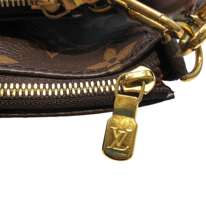 ルイ・ヴィトン LOUIS VUITTON ミュルティ・ポシェット・アクセソワ―ル M44840 ベージュ モノグラムキャンバス レディース ショルダーバッグ