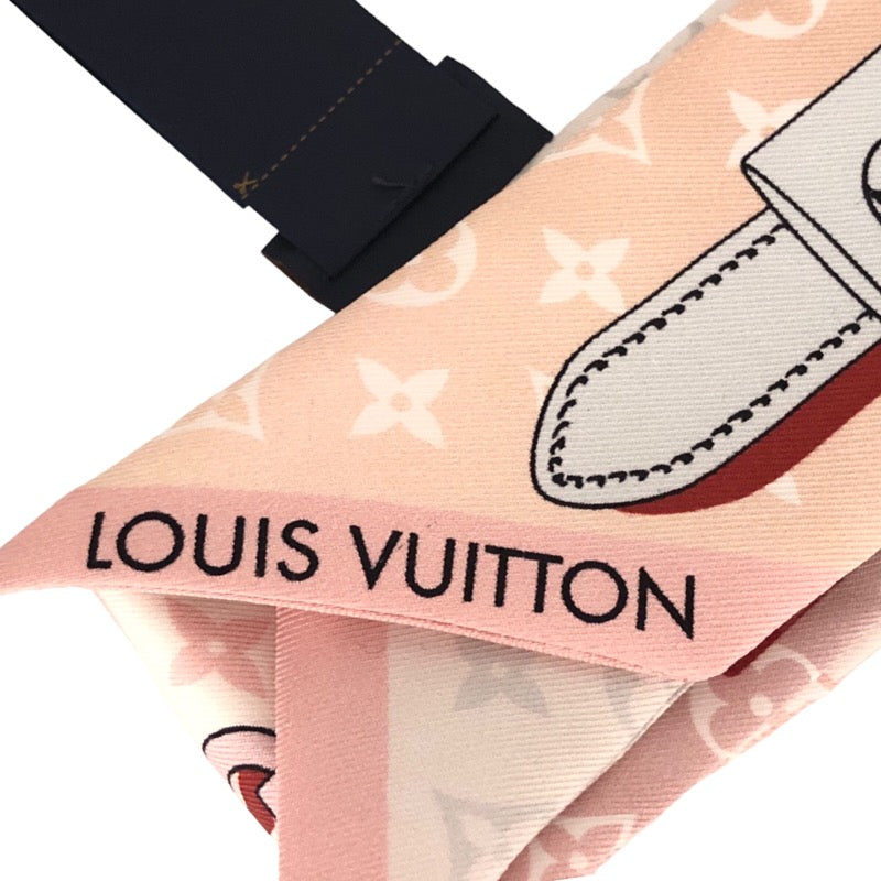 ルイ・ヴィトン LOUIS VUITTON バンドーBB ライジング コンフィデンシャル M77636 シルク レディース スカーフ