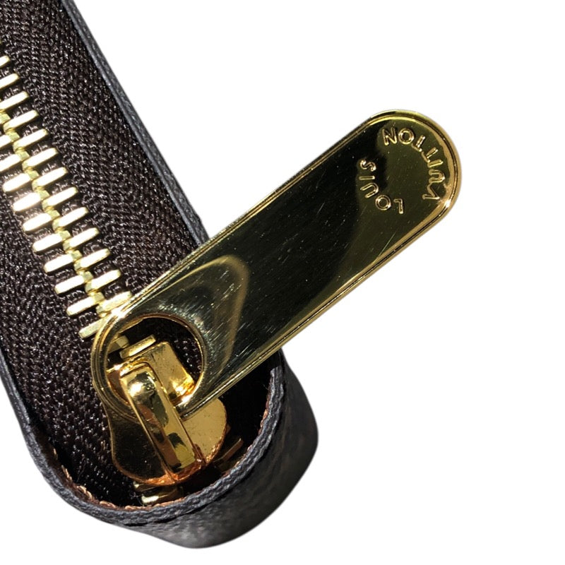 ルイ・ヴィトン LOUIS VUITTON ジッピー・ウォレット M42616 ブラウン モノグラムキャンバス ユニセックス 長財布