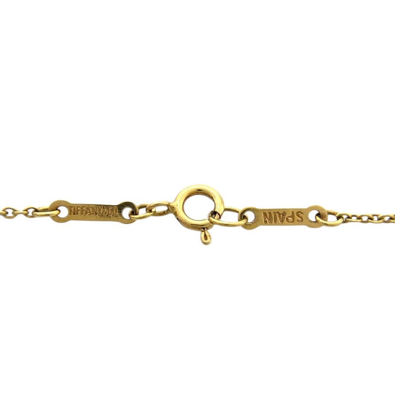 【タイムセール中】ティファニーネックレス オープンハート ティファニー TIFFANY＆CO オープンハート ネックレス K18YG