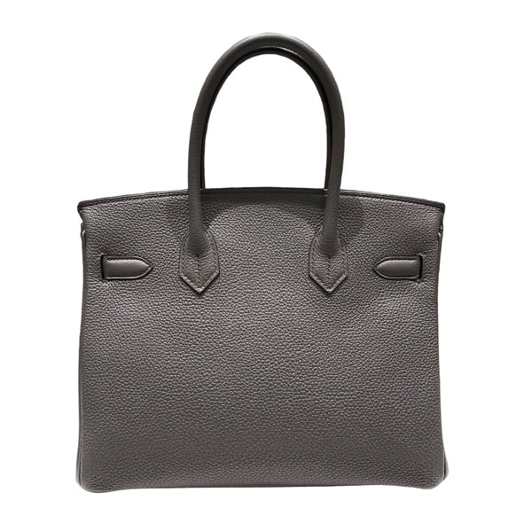 エルメス HERMES バーキン30 D刻 エタン トゴ レディース ハンドバッグ