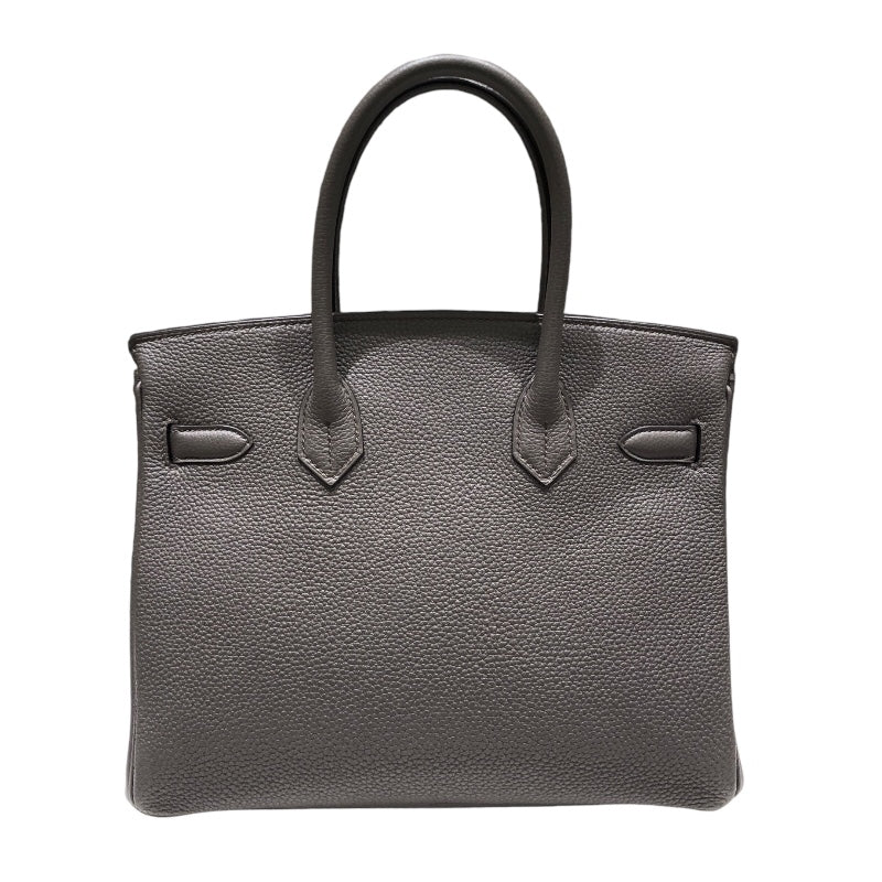 エルメス HERMES バーキン30 D刻 エタン トゴ レディース ハンドバッグ