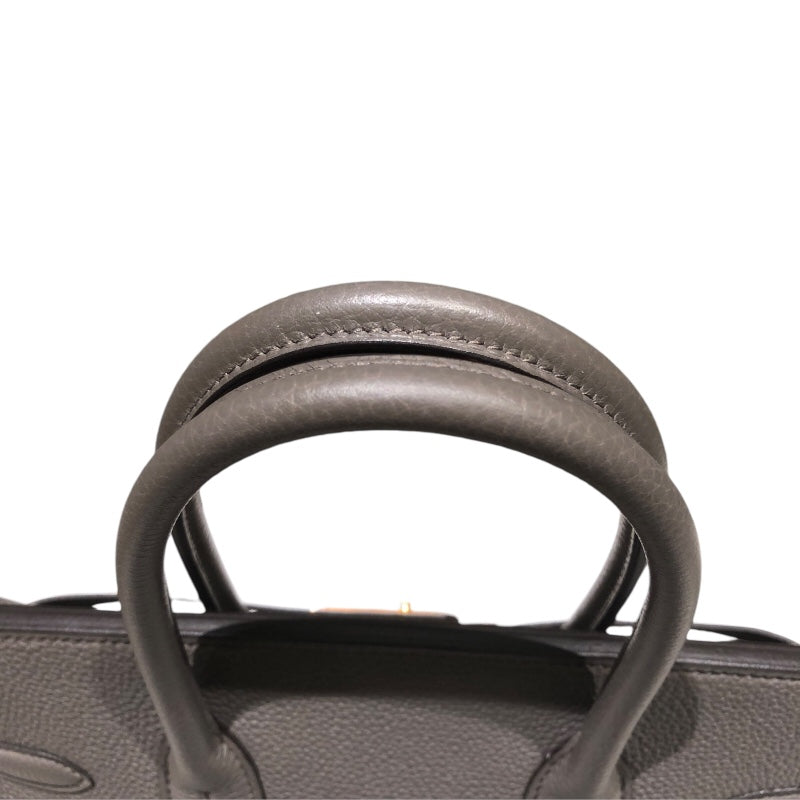 エルメス HERMES バーキン30 D刻 エタン トゴ レディース ハンドバッグ