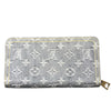 ルイ・ヴィトン LOUIS VUITTON ジッピー・ウォレット M13214 ブルー モノグラムデニム ユニセックス 長財布