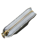 ルイ・ヴィトン LOUIS VUITTON ジッピー・ウォレット M13214 ブルー モノグラムデニム ユニセックス 長財布