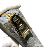 ルイ・ヴィトン LOUIS VUITTON ジッピー・ウォレット M13214 ブルー モノグラムデニム ユニセックス 長財布