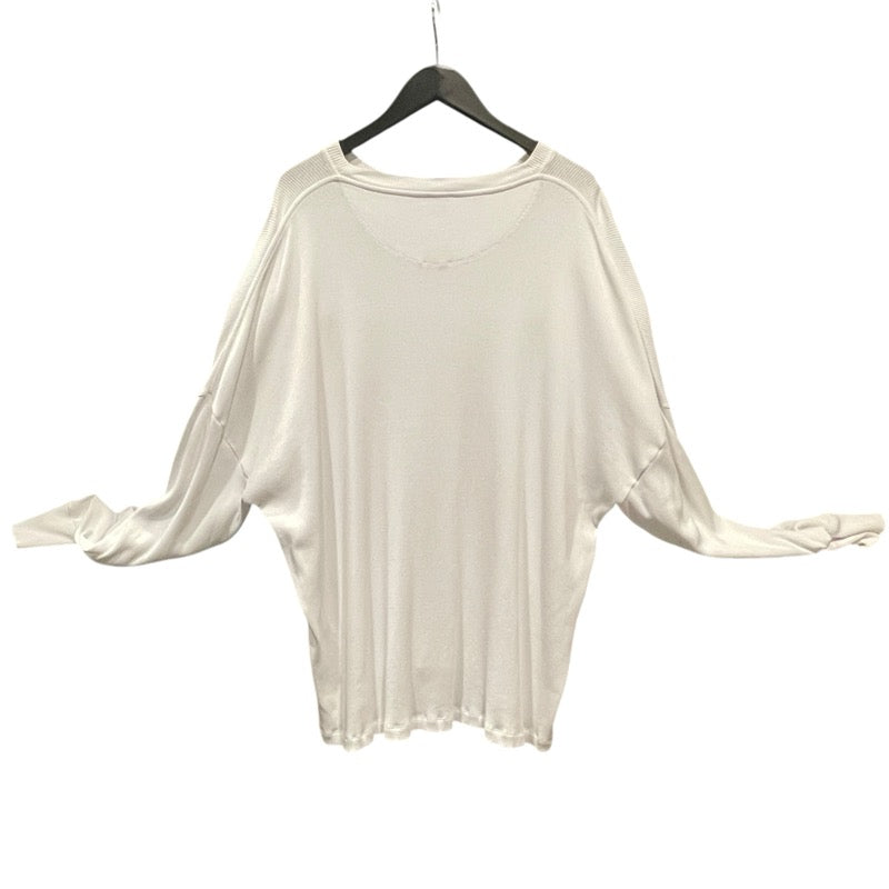 ロエベ LOEWE アナグラム刺繍ロングスリーブTシャツ H526Y22XAY ホワイト コットン メンズ 長袖Ｔシャツ