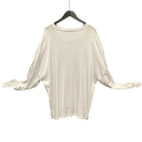 ロエベ LOEWE アナグラム刺繍ロングスリーブTシャツ H526Y22XAY ホワイト コットン メンズ 長袖Ｔシャツ