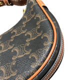 セリーヌ CELINE アヴァ ミニ タン トリオンフキャンバス/カーフスキン レディース ハンドバッグ