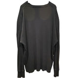 ロエベ LOEWE アナグラム刺繍ロングスリーブTシャツ H526Y22XAY ブラック コットン メンズ 長袖Ｔシャツ