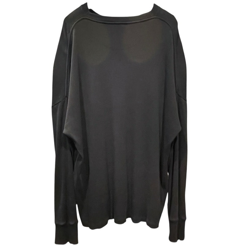 ロエベ LOEWE アナグラム刺繍ロングスリーブTシャツ H526Y22XAY ブラック コットン メンズ 長袖Ｔシャツ