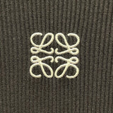 ロエベ LOEWE アナグラム刺繍ロングスリーブTシャツ H526Y22XAY ブラック コットン メンズ 長袖Ｔシャツ