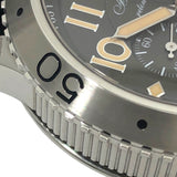 ブレゲ Breguet タイプXXI 3817ST/X2/3ZU グレー文字盤 SS/レザーストラップ メンズ 腕時計