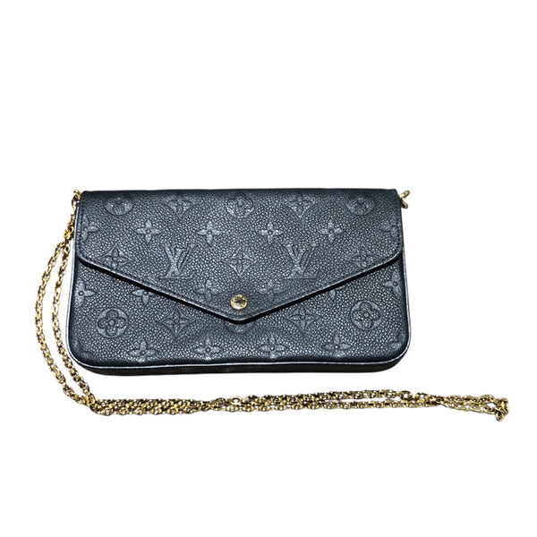 ルイ・ヴィトン LOUIS VUITTON ポシェット・フェリシー M82477 ノワール モノグラム・アンプラント レディース ショルダーバッグ