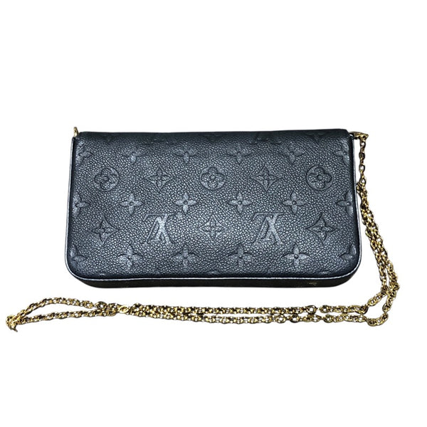 ルイ・ヴィトン LOUIS VUITTON ポシェット・フェリシー M82477 ノワール モノグラム・アンプラント レディース ショルダーバッグ