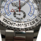 ロレックス ROLEX ヨットマスター2 116689 ホワイト K18WG メンズ 腕時計