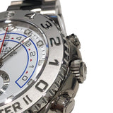 ロレックス ROLEX ヨットマスター2 116689 ホワイト K18WG メンズ 腕時計