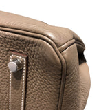 エルメス HERMES バーキン35 Y刻印 エトゥープ/SV金具 トリヨンクレマンス ユニセックス ハンドバッグ