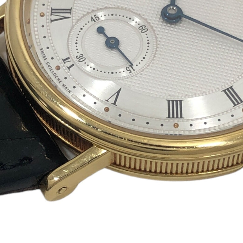 ブレゲ Breguet クラシック 5907BA/12/984 シルバー文字盤 K18YG/レザーストラップ メンズ 腕時計 |  中古ブランドリユースショップ OKURA(おお蔵)