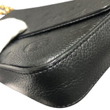 ルイ・ヴィトン LOUIS VUITTON ポシェット・フェリシー M64064 ブラック ゴールド金具 モノグラム・アンプラント レザー レディース ショルダーバッグ