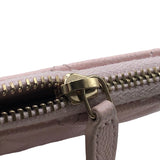 シャネル CHANEL マトラッセミニポーチ ピンク/ラインストーン ソフトキャビア レディース ポーチ