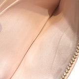 シャネル CHANEL マトラッセミニポーチ ピンク/ラインストーン ソフトキャビア レディース ポーチ