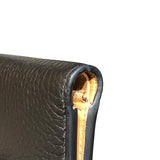 ルイ・ヴィトン LOUIS VUITTON LVヴェルティカルウォレットコンパクト M81561 ノワール トリヨン レディース 二つ折り財布