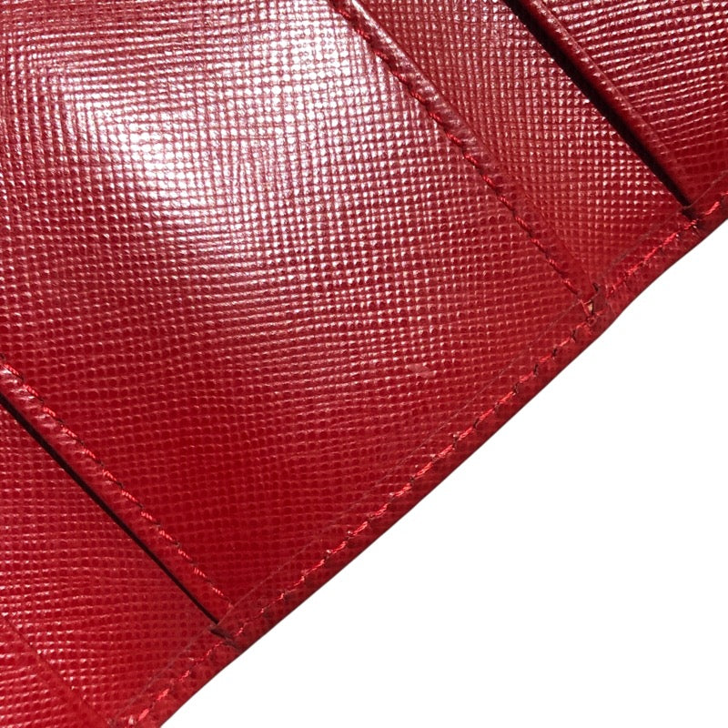 プラダ PRADA 6連キーケース 1M0222 レッド サフィアーノレザー レディース キーケース