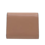 ジミーチュウ JIMMY CHOO マリンダ三つ折り財布 ピンクベージュ/GD カーフレザー レディース 三つ折り財布