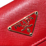 プラダ PRADA 6連キーケース 1M0222 レッド サフィアーノレザー レディース キーケース