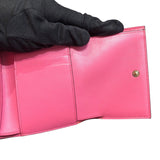 ジミーチュウ JIMMY CHOO マリンダ三つ折り財布 ピンクベージュ/GD カーフレザー レディース 三つ折り財布