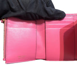 ジミーチュウ JIMMY CHOO マリンダ三つ折り財布 ピンクベージュ/GD カーフレザー レディース 三つ折り財布