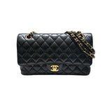 シャネル CHANEL マトラッセ25 AO1112 ブラック ゴールド金具 キャビアスキン レディース ショルダーバッグ