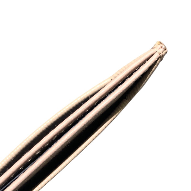 プラダ PRADA カードケース ベージュ レザー レディース カードケース