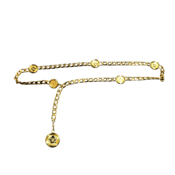 シャネル CHANEL ココマーク チェーンベルト メタル アクセサリー
